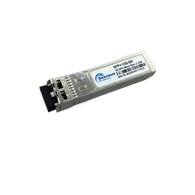 Ricetrasmettitore ottico dello SR 300m SFP+ di LC DDM 850nm del duplex del modulo 10Gb/S del ricetrasmettitore di MMF