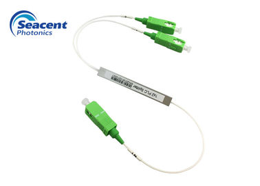Tipo planare del separatore 1x2 del circuito dell'onda luminosa dello SpA con i connettori dello Sc APC
