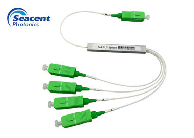 Tipo planare micro del separatore 1x4 del circuito dell'onda luminosa dello SpA con i connettori di SC/APC