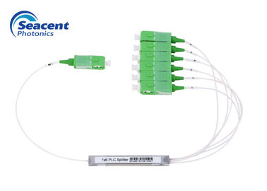 mini separatore del Plc 1x6, uniformità di Manica del separatore a fibra ottica di Ftth buona