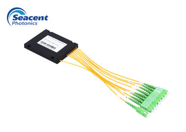 separatore di plastica dell'ABS del separatore dello SpA della fibra 1x8 di 2.00mm per la rete ottica passiva