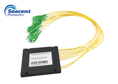 Tipo del connettore dello Sc APC del separatore dello SpA della cassetta di FTTH FTTB FTTX PON 2X8