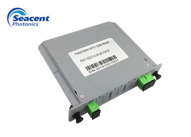 Tipo separatore a fibra ottica ottico 1x2 del separatore 0.9mm 0.5m del Plc di inserzione