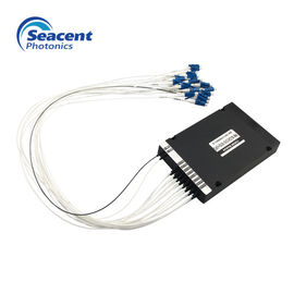 Alto multiplexor ottico passivo 200G di isolamento DWDM Mux 1× 8 tipo a cassetta