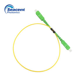Lunghezza semplice del cavo di toppa della fibra dello Sc dello Sc di singolo modo APC 0.5m 1.0m 1.5m 2.0m