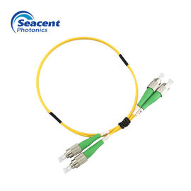 Polacco duplex del cavo di toppa di singolo modo FC FC millimetro APC per la rete di FTTH FTTB FTTX