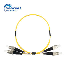 Modo duplex 0.5m del cavo di toppa singolo 0.9mm con il tipo del connettore dello Sc LC FC della st