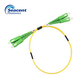 Sc al duplex a fibra ottica 0.5m di singolo modo del cavo di toppa dello Sc APC 1.0m 1.5m