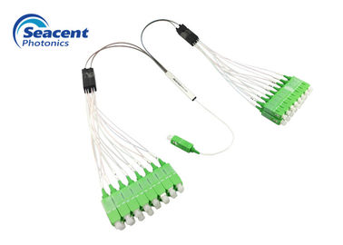 Alto micro separatore a fibra ottica dello SpA di stabilità 2x8 con progettazione compatta