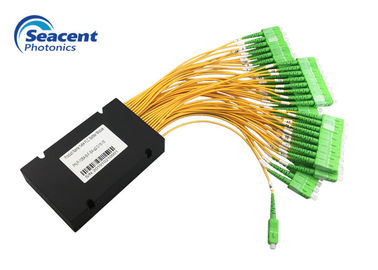 Separatore a cassetta ad alta stabilità 1X32 PLC Splitter per TV cablata Internet