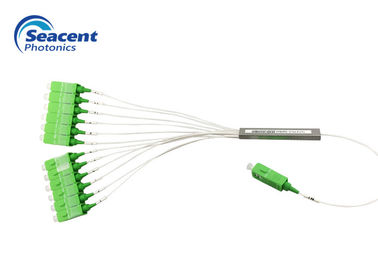 rapporto speciale della metropolitana 1x12 del separatore a fibra ottica d'acciaio del Plc con poche perdite