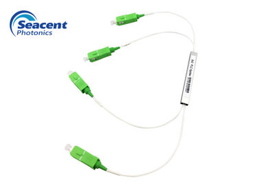 Micro tipo Sc APC del separatore SpA a fibra ottica 1x2 per FTTH FTTB FTTX PON