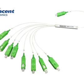 Separatore a fibra ottica 1x8 dello SpA di FTTH FTTB FTTX con il connettore dello Sc APC