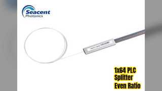 Rapporto uniforme fibra nuda splitter PLC 1x64